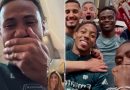 Arsenal Star Gabriel Magalhaes Sheds Tears on FaceTime with Wife Gabrielle After Premier League Title Victory