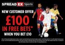 Place a £10 Bet on the World Cup and Receive Up to £100 in Free Bets with Spreadex!